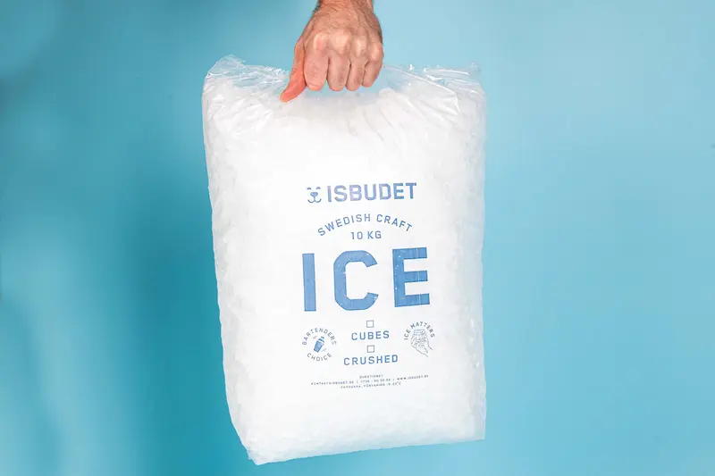 10 kg krossad is i säck (HOSHIZAKI IS)