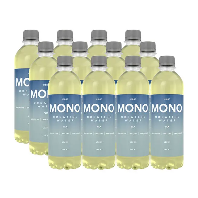 12 x  Clean MONO Creatine Water 500 ml