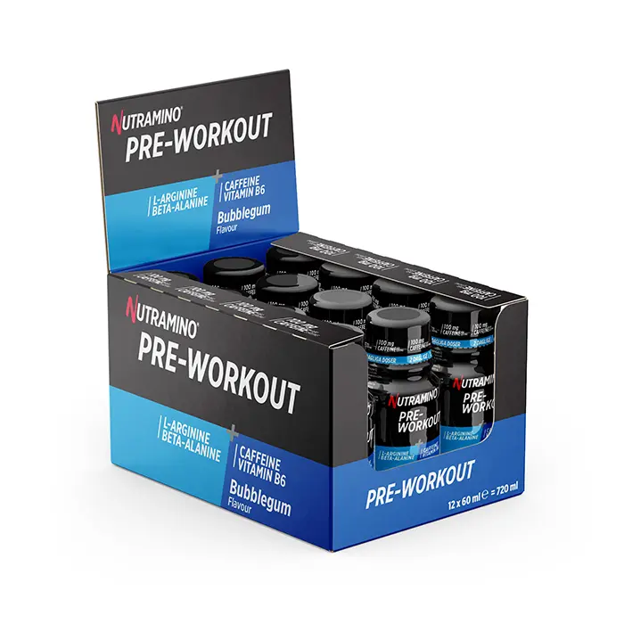 12 x Nutramino PWO Shot, 60 ml