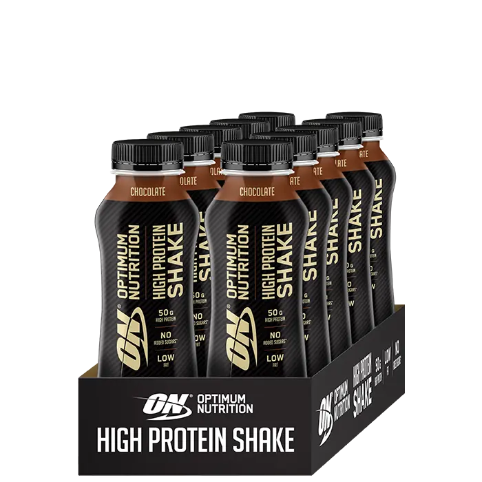 12 x Optimum High Protein Shake, 500 ml