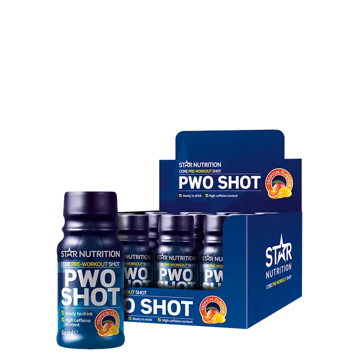 12 x Star Nutrition PWO Shot 60 ml