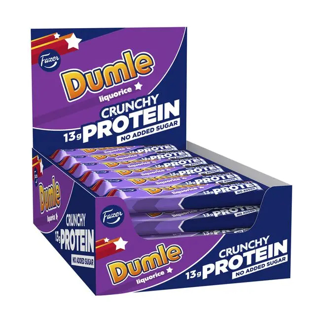15 x Dumle Protein Bar 45 g