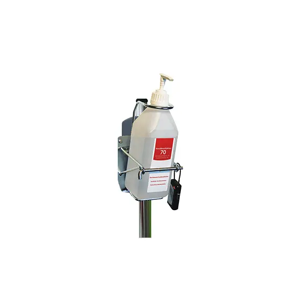 18.1, Golvstående låsbar dispenser för 600 ml flaska R-146-12
