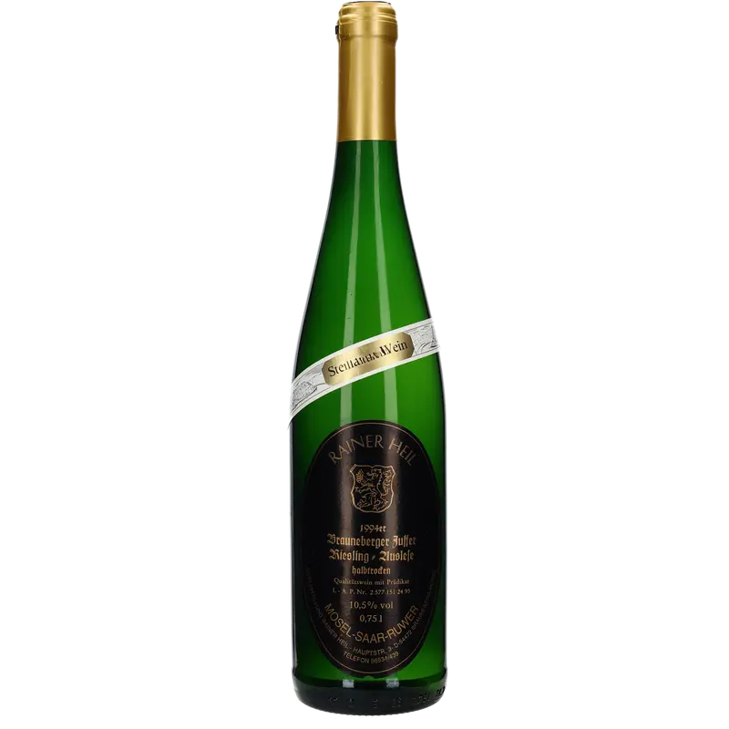 1994 Rainer Heil Brauneberger Juffer Riesling Auslese Halbtrocken