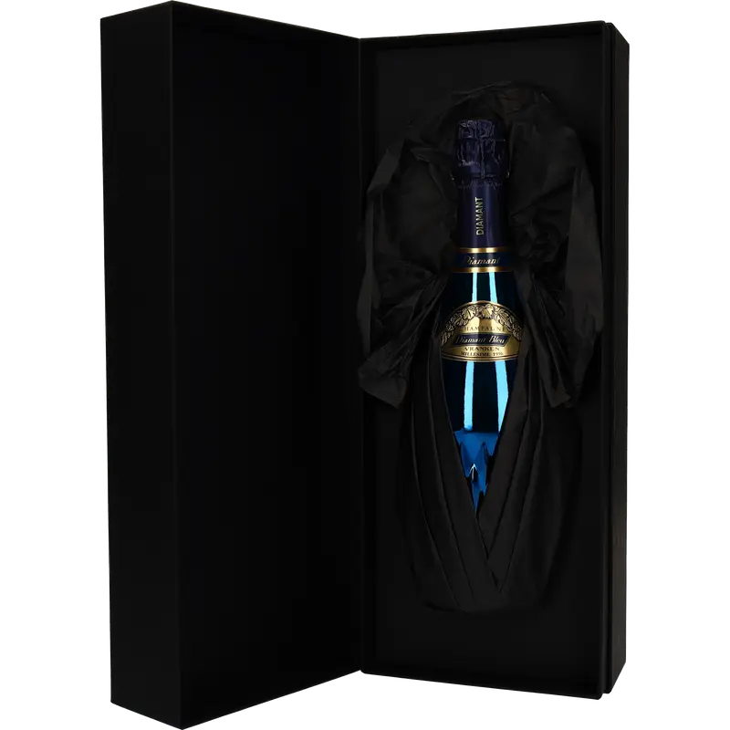 1996 Champagne Vranken Cuvée Diamant Blue in luxe Giftbox
