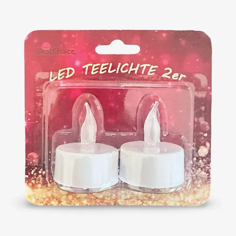 2-pack Batterivärmeljus