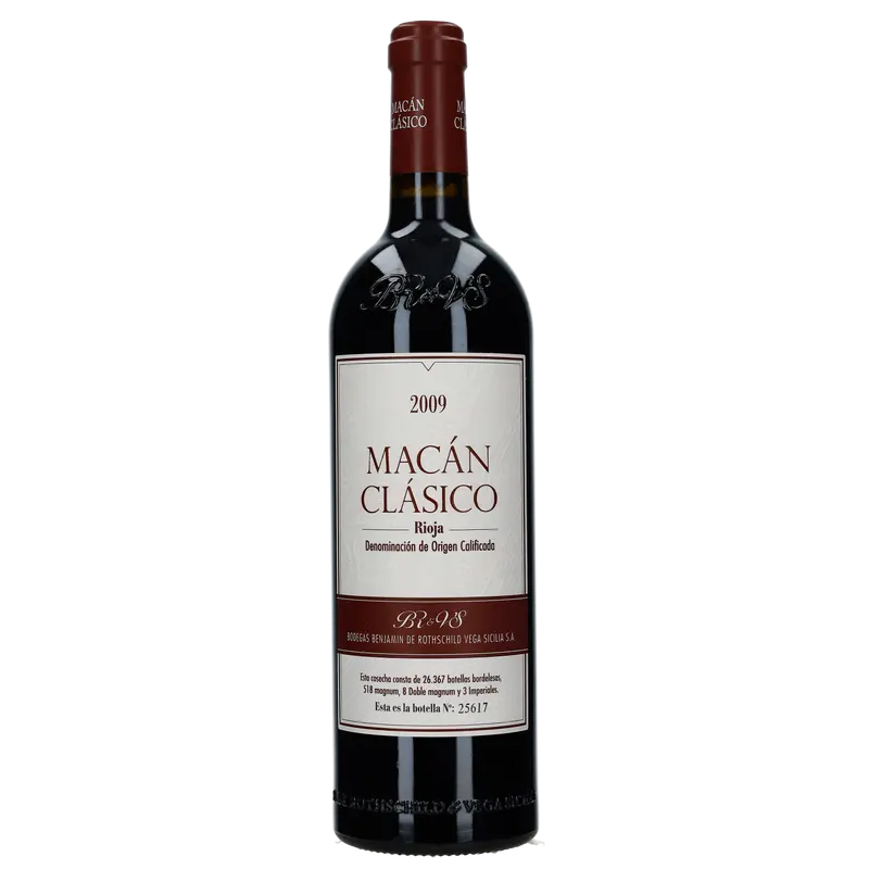 2009 Benjamin de Rothschild Vega Sicilia Macan Classico