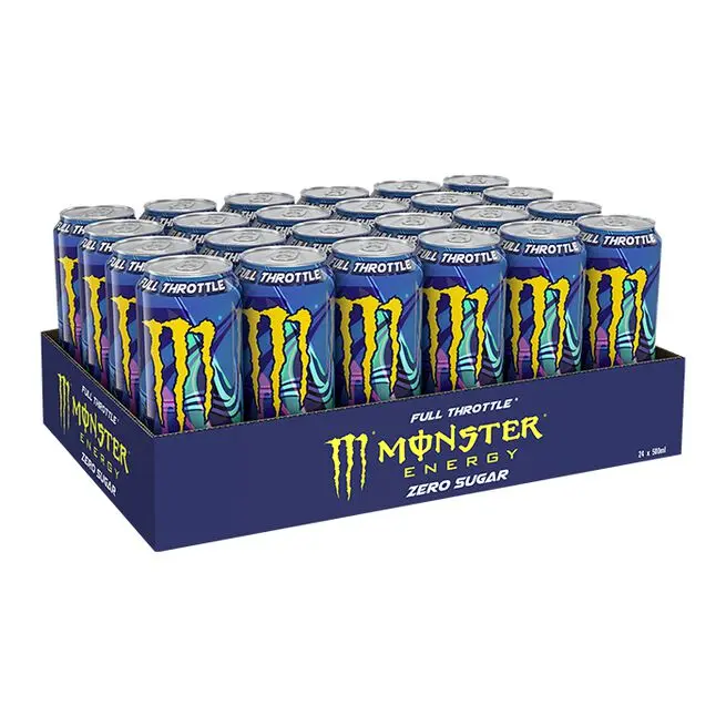 24 x Monster Energy 50 cl Full Throttle Zero Sugar