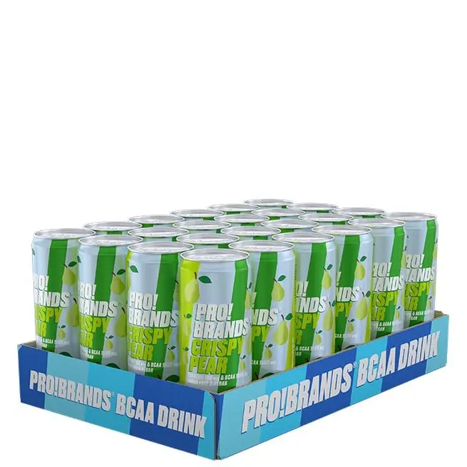 24 x Pro Brands BCAA Drink, 330 ml 2 kr pant