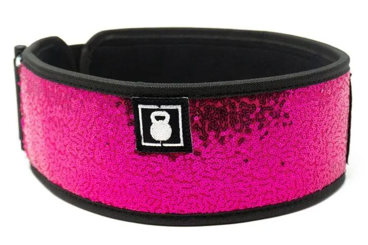 2POOD Bombshell (Sparkle) Straight Weightlifting Belt