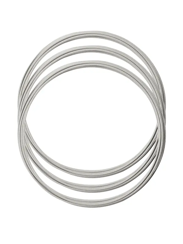 3-Pack - Ultratunn vajer för speed rope - Rostfritt stål 1,5mm