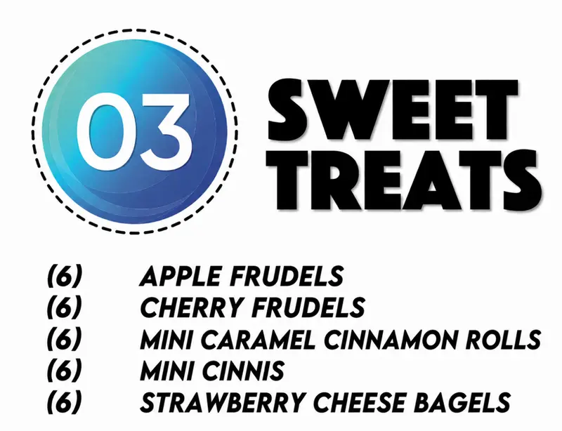 #3  Sweet Treats Sampler