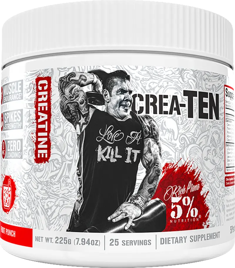 5% Nutrition Crea-TEN - 225 g Fruit Punch