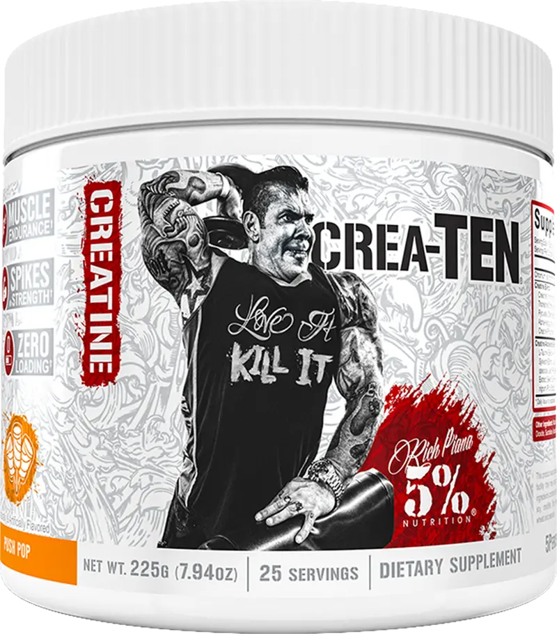 5% Nutrition Crea-TEN - 225 g Push Pop