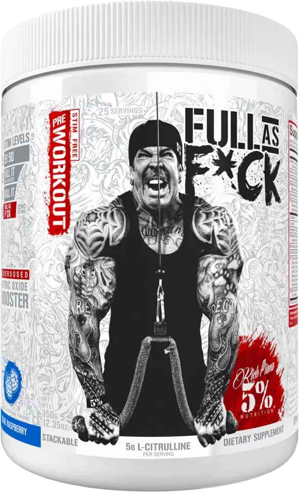5% Nutrition Full AF - 375 g Blue Raspberry