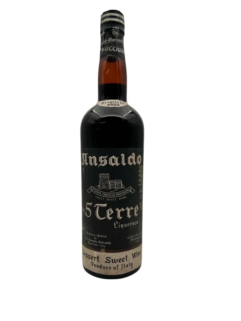 5 Terre Ansaldo Dessertvin 1955