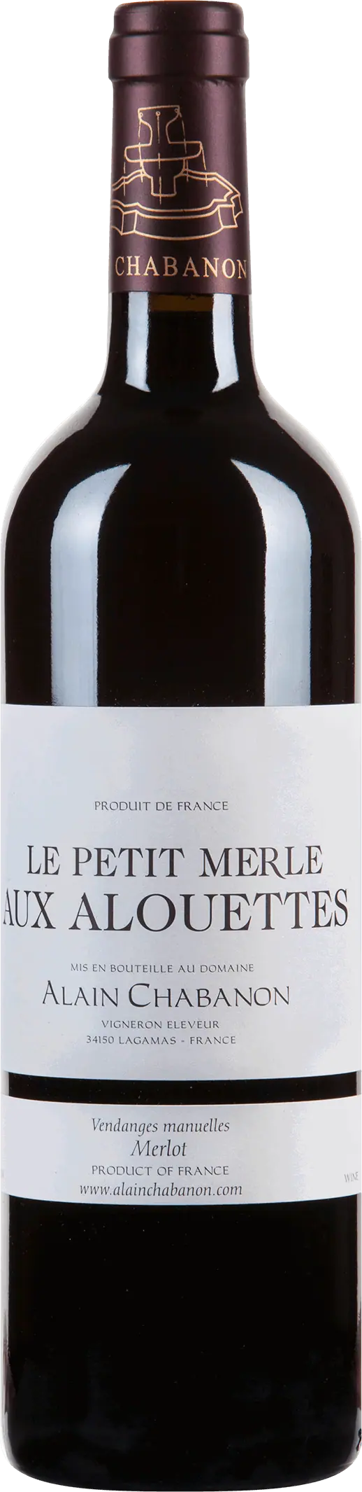 A.chabanon Le Merle Aux Alouettes Languedoc Aop, 2020