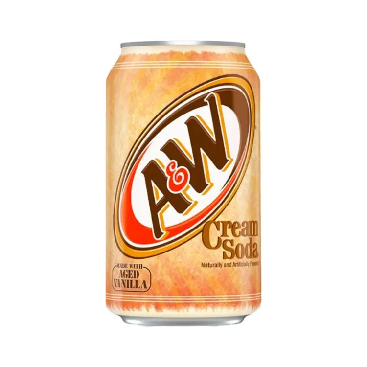 A&W Cream Soda 355ml 12p