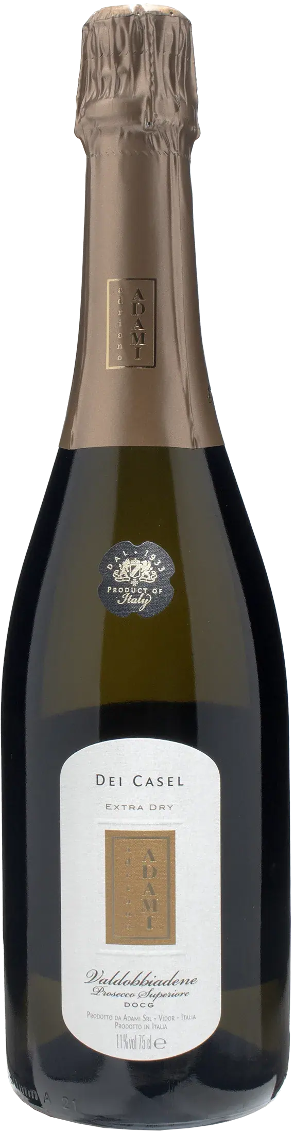 Adami Valdobbiadene Prosecco Superiore dei Casel Extra Dry