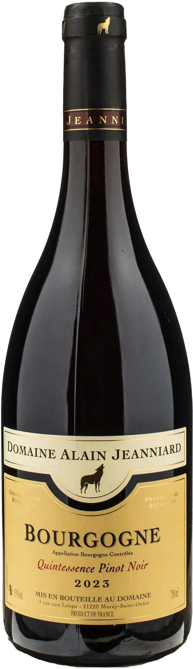Alain Jeanniard Quintessence Pinot Nero 2023