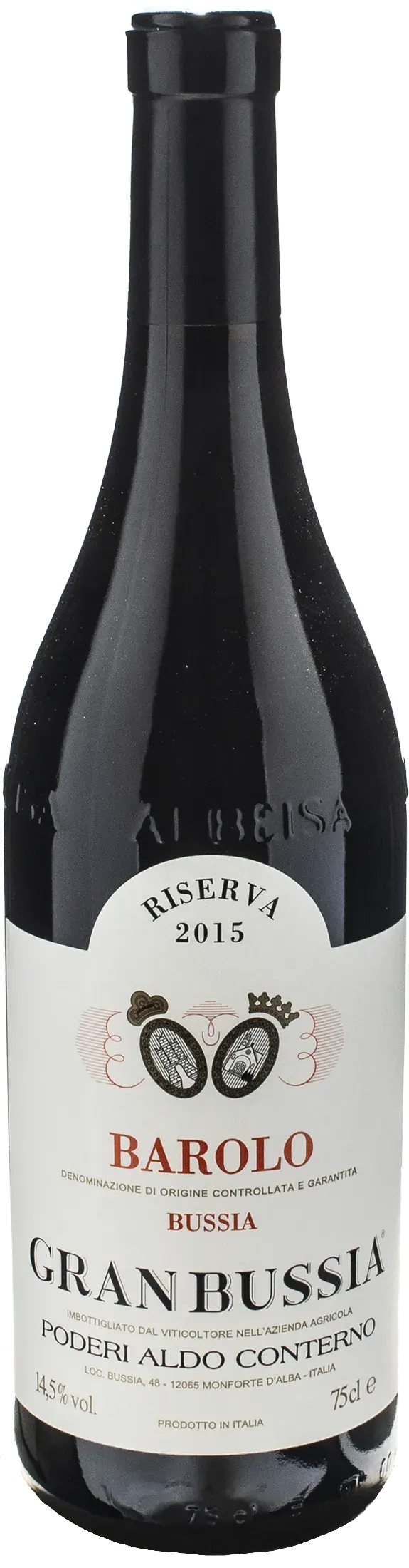 Aldo Conterno Barolo Gran Bussia Riserva 2015