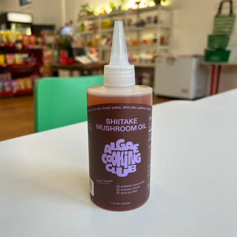 Algae Cooking Club | Chef-Grade Algae Shiitake Mushroom Oil