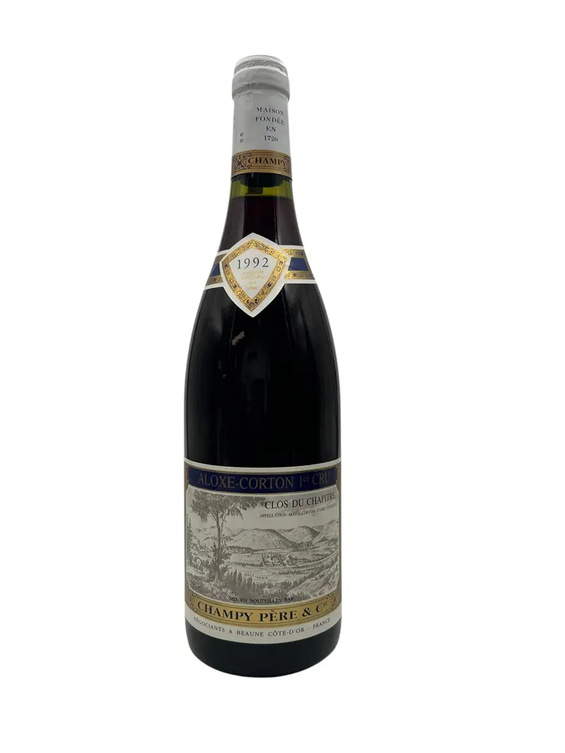 Aloxe-Corton 1er Cru - Clos du Chapitre från Champy Père & Cie 1992