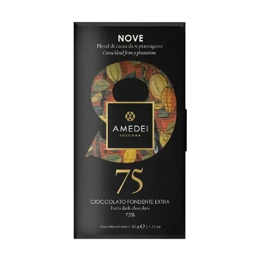 Amedei No 9 75% 50g