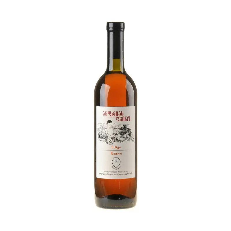 Andrias Gvino Khikhvi Dry Amber Wine 2022