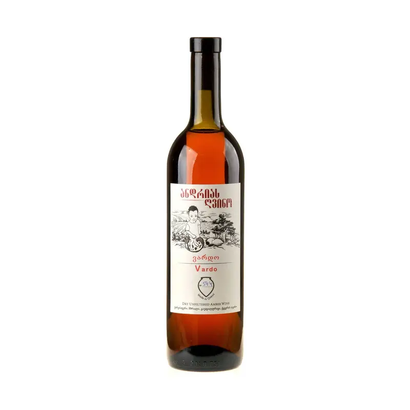 Andrias Gvino Rkatsiteli Vardo Dry Rose Wine 2024