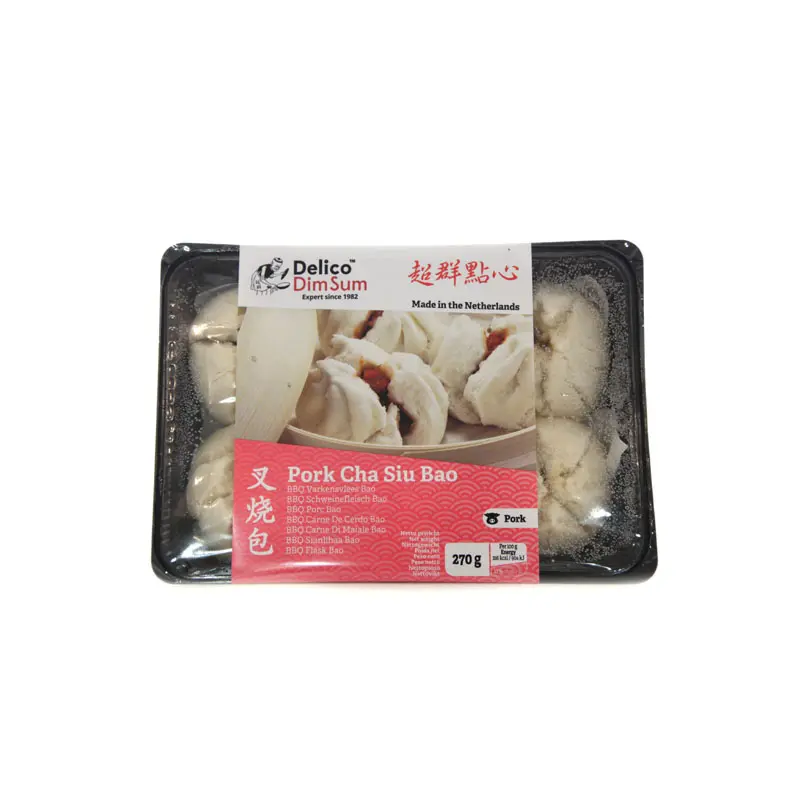 Ångkokt bröd med fläsk Char Sig Pau SAY 270g (6st) 叉烧包 270g(6个）