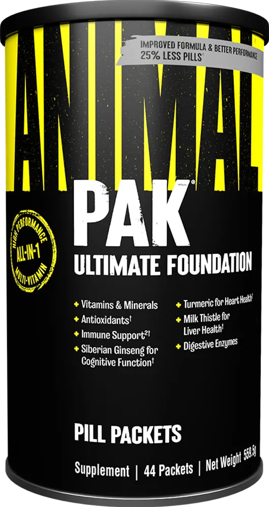 Animal Pak - 44 packs