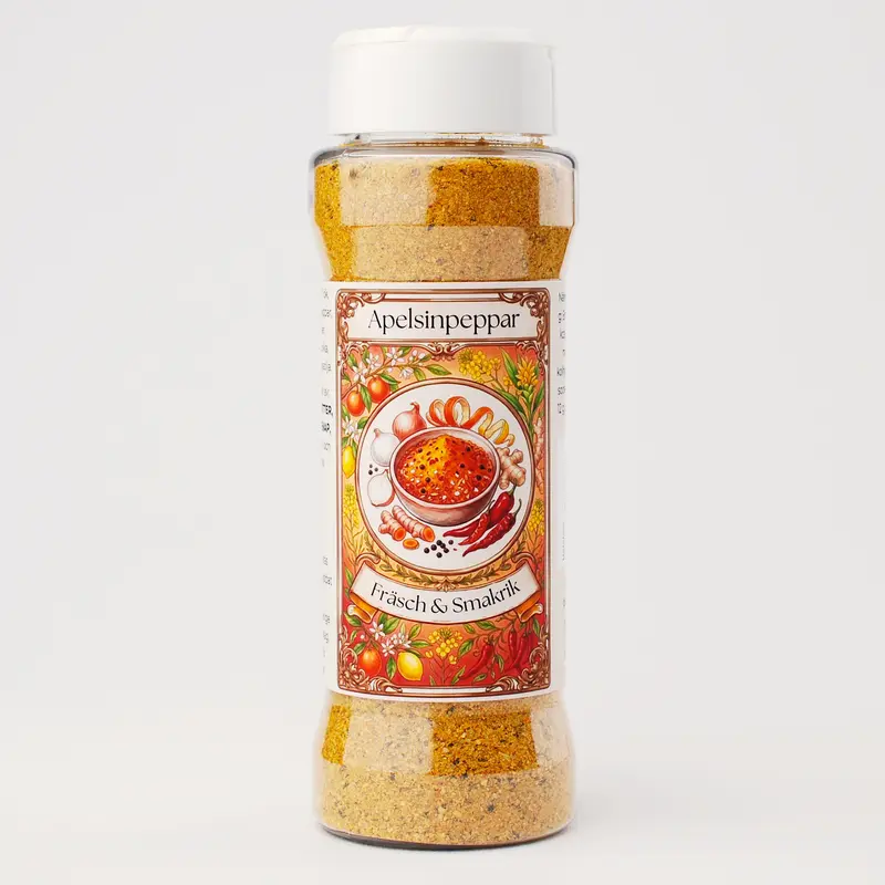 Apelsinpeppar - Allkrydda - Unik Kryddblandning - 120 g