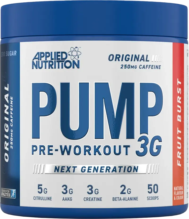 Applied Nutrition Pump 3G Pre-Workout - 375 g Fruit Burst
