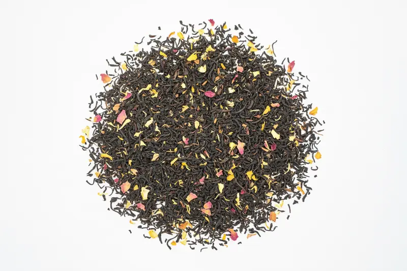 Autumn Leaves – svart te med kanel, äpple, citron, vanilj & rosblad