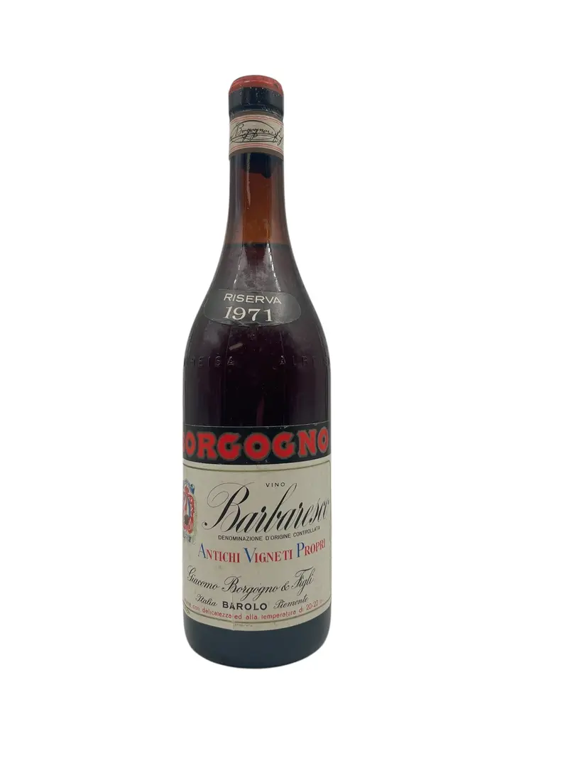 Barbaresco Borgogno 1971 Riserva