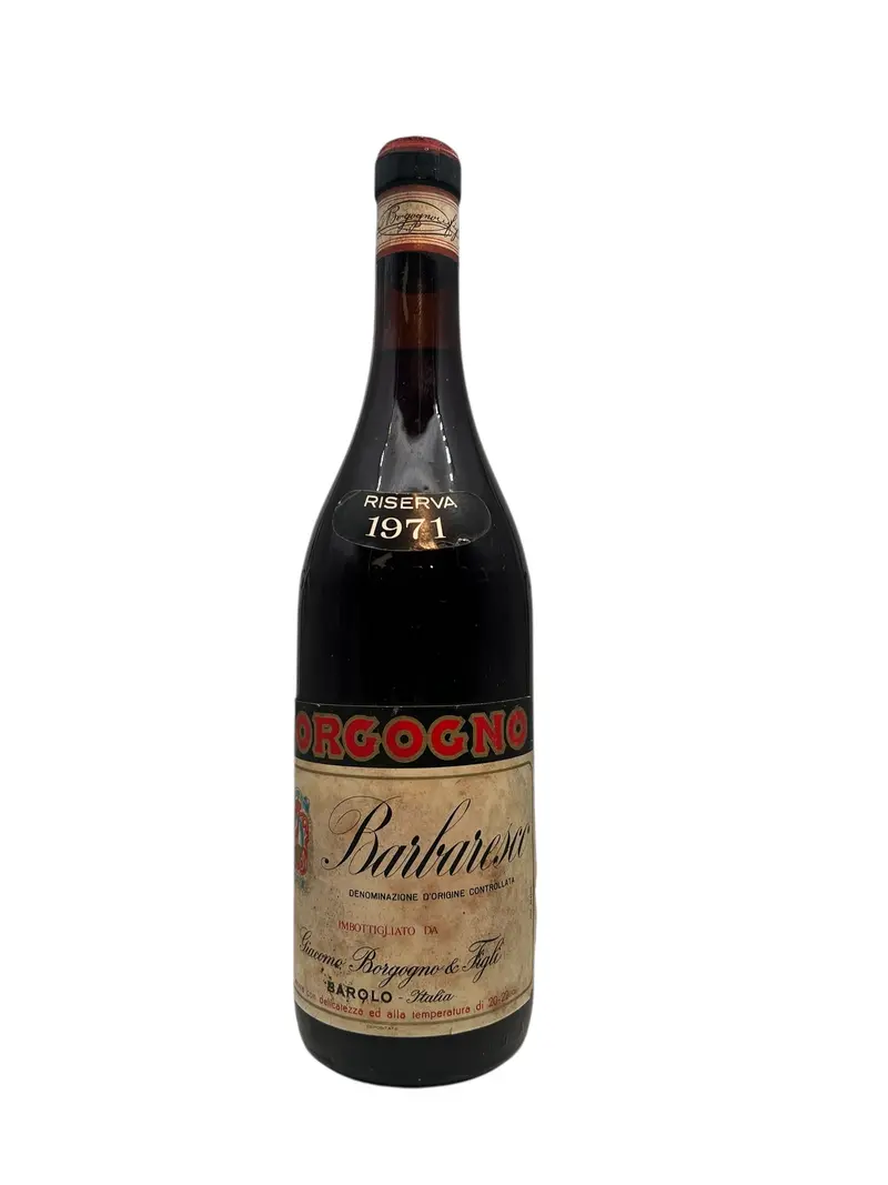 Barbaresco Giacomo Borgogno 1971 Riserva