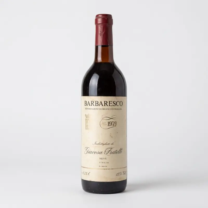 Barbaresco Giacosa Fratelli 1979