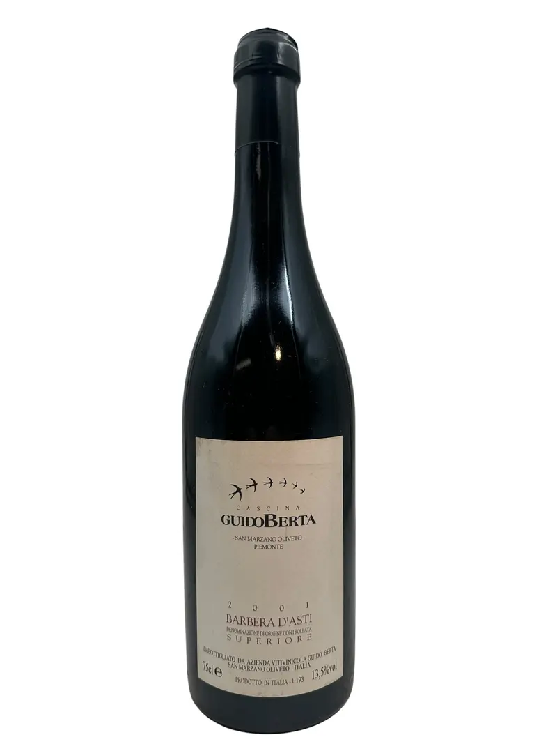Barbera d'Asti Guido Berta 2001