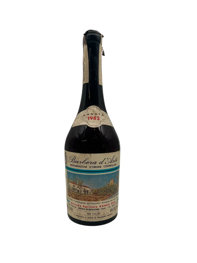 Barbera d'Asti Incisa Scapaccino 1982