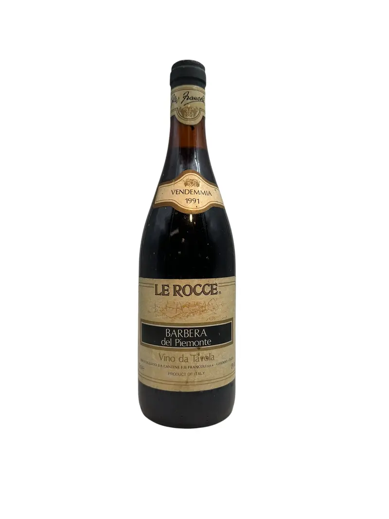Barbera del Piemonte Le Rocce 1991