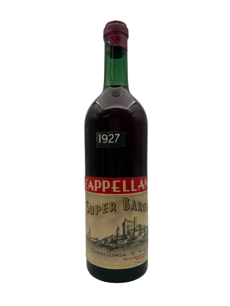 Barolo 1927 Cappelano