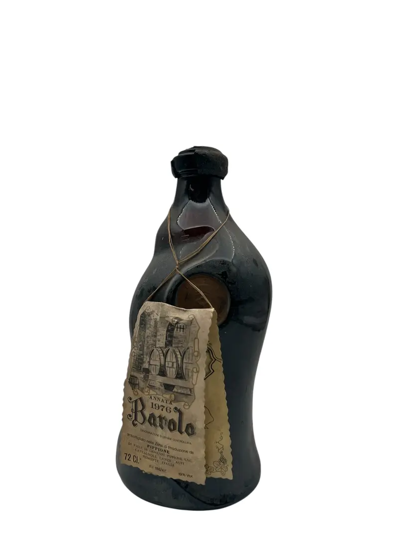 Barolo 1976 Pippione passar inte i presentlåda