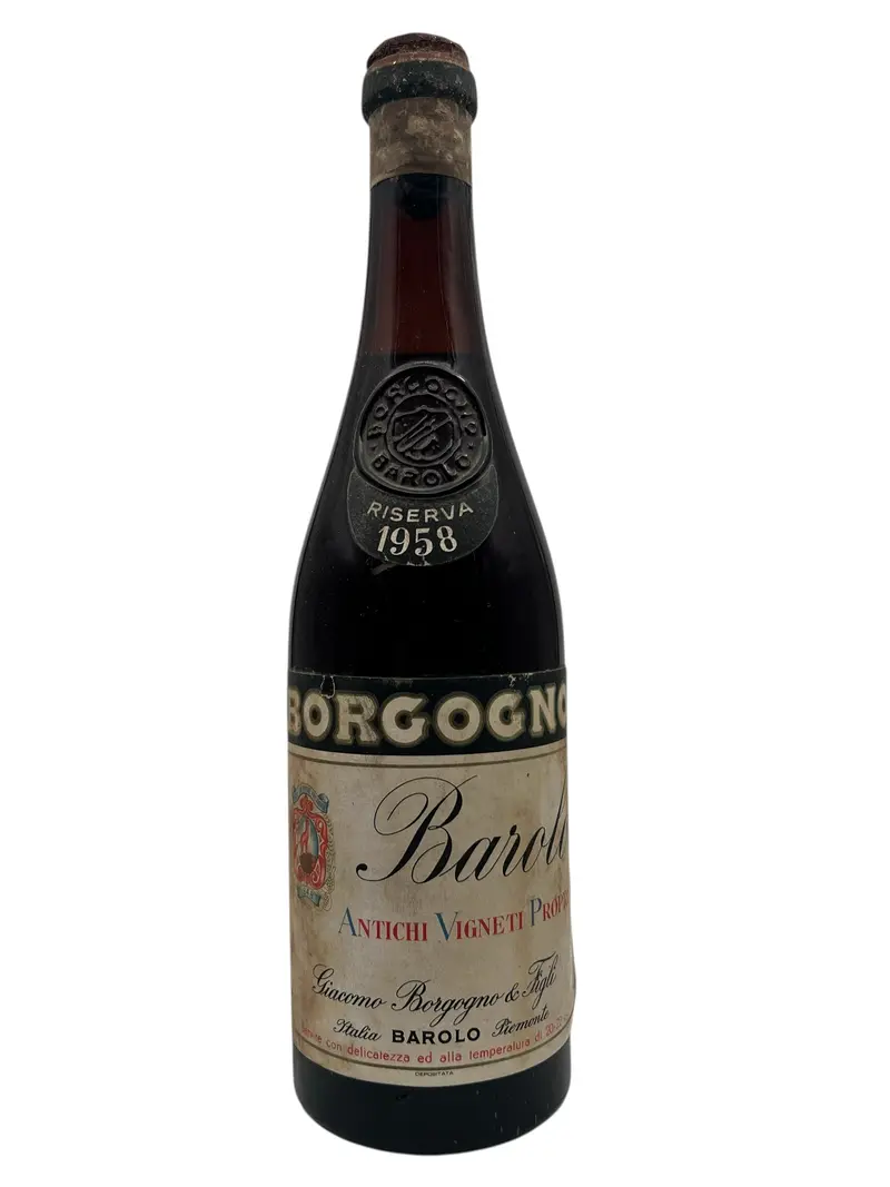 Barolo Antichi Vigneti Borgogno 1958 Riserva