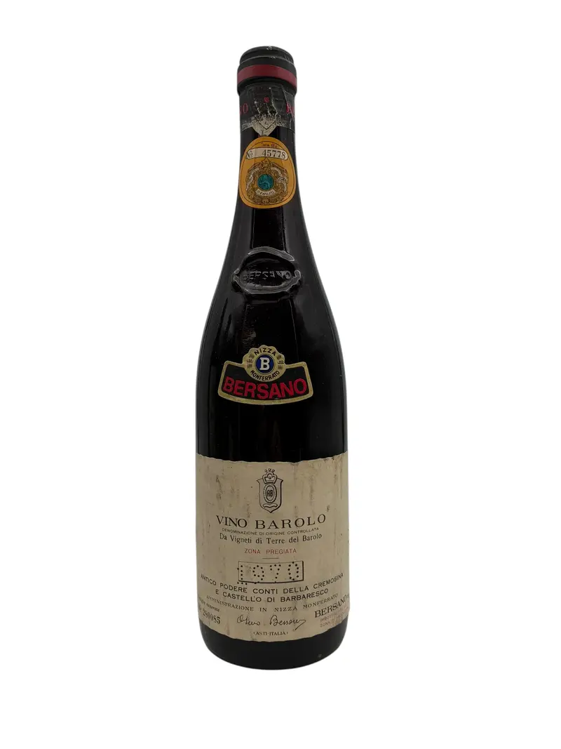 Barolo Bersano 1970
