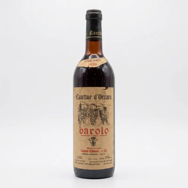 Barolo Cantine d'Orsara 1976