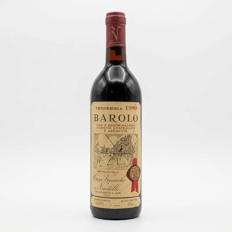 Barolo Casa Vinicola Nicolello 1980