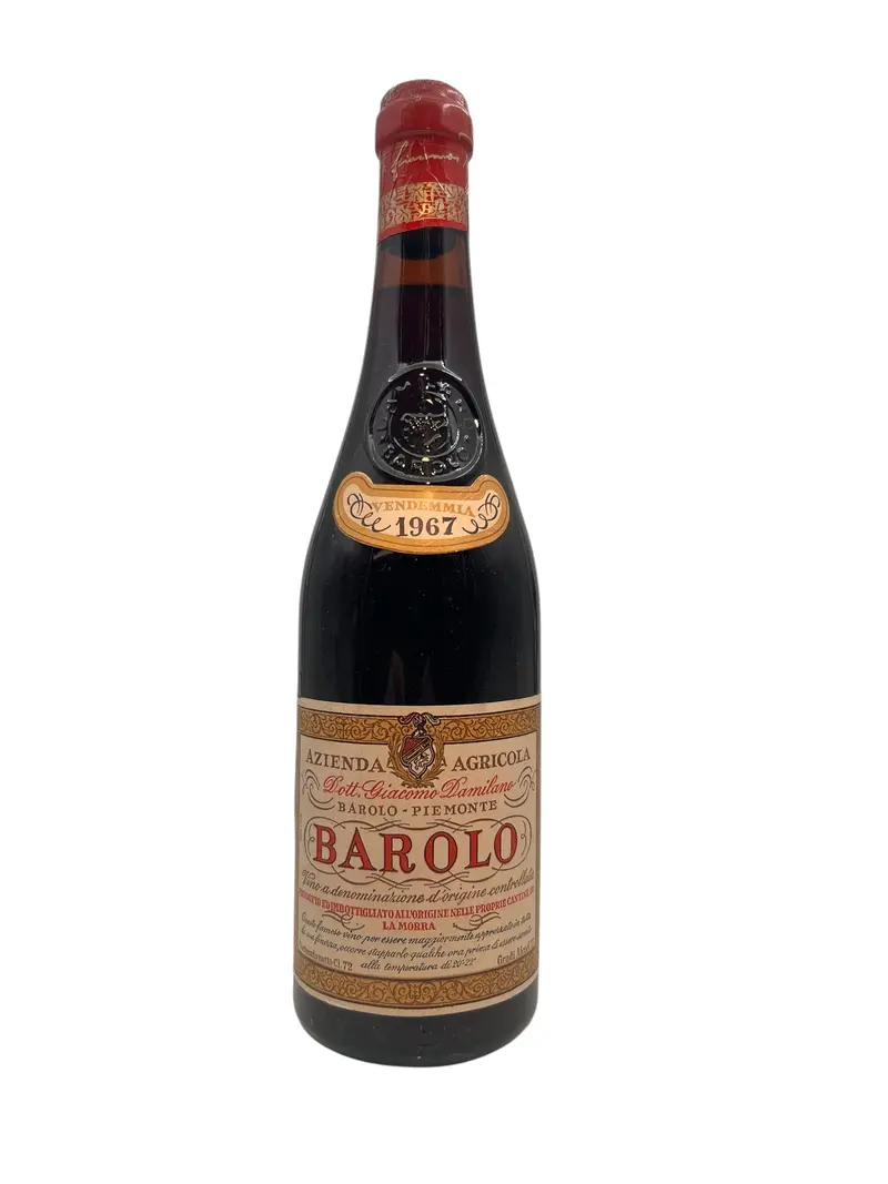 Barolo Giacomo Damilano 1967 kapselskada