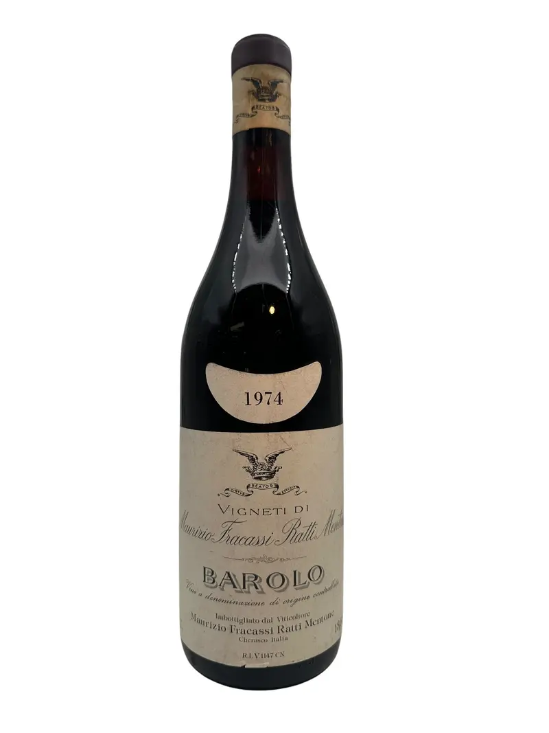 Barolo Maurizio Fracassi Rati Mentone 1974