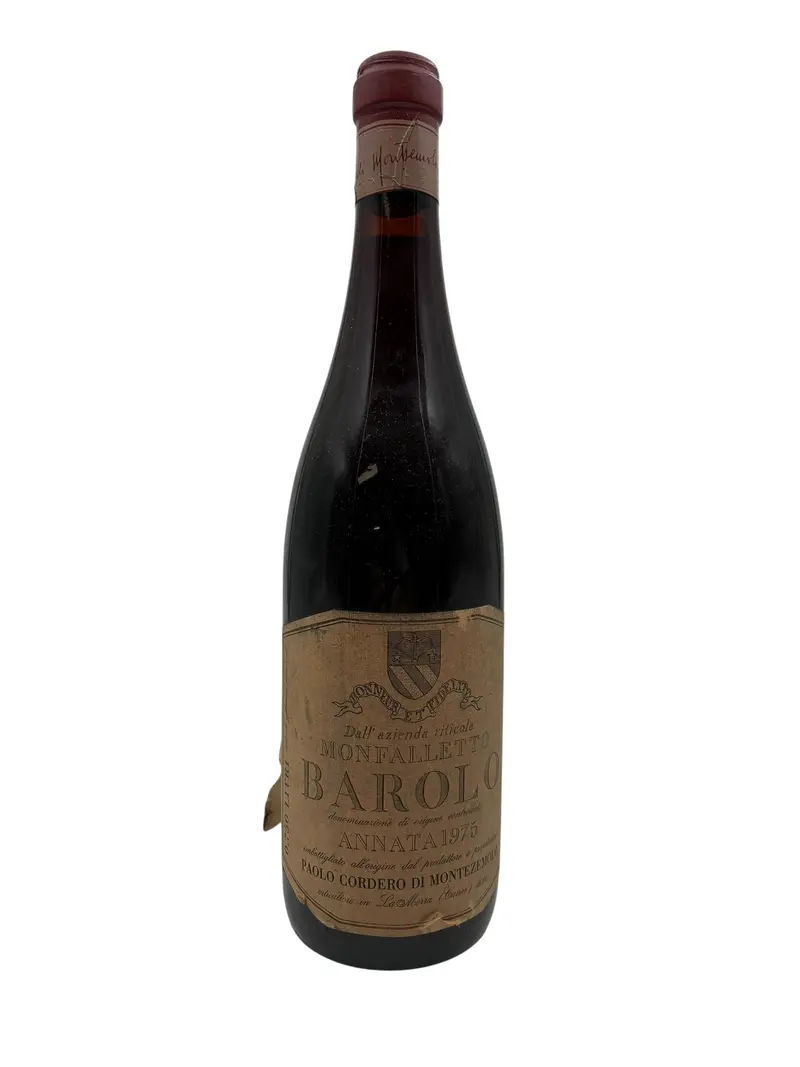 Barolo Monfalletto Paolo Cordero 1975